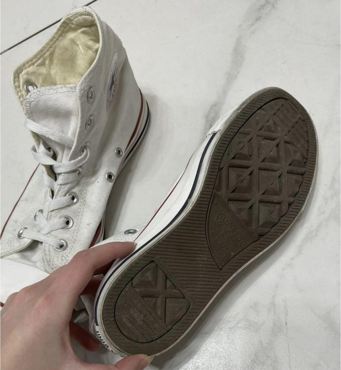 Converse chuck taylor all star hi optical white