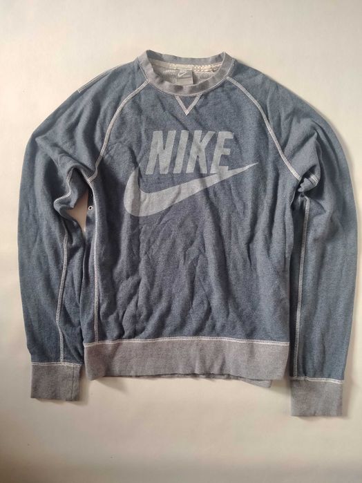 Nike Світшот M | Оригінальний | Сіро-синій | Хороший стан