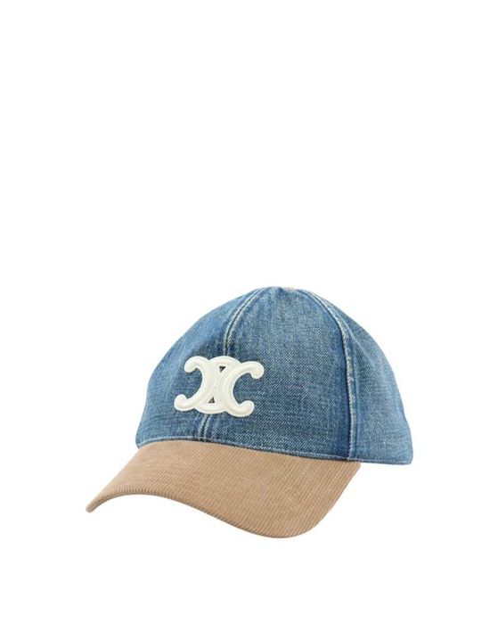 Кепка Triomphe Baseball Cap In Denim Union Wash/Beige
