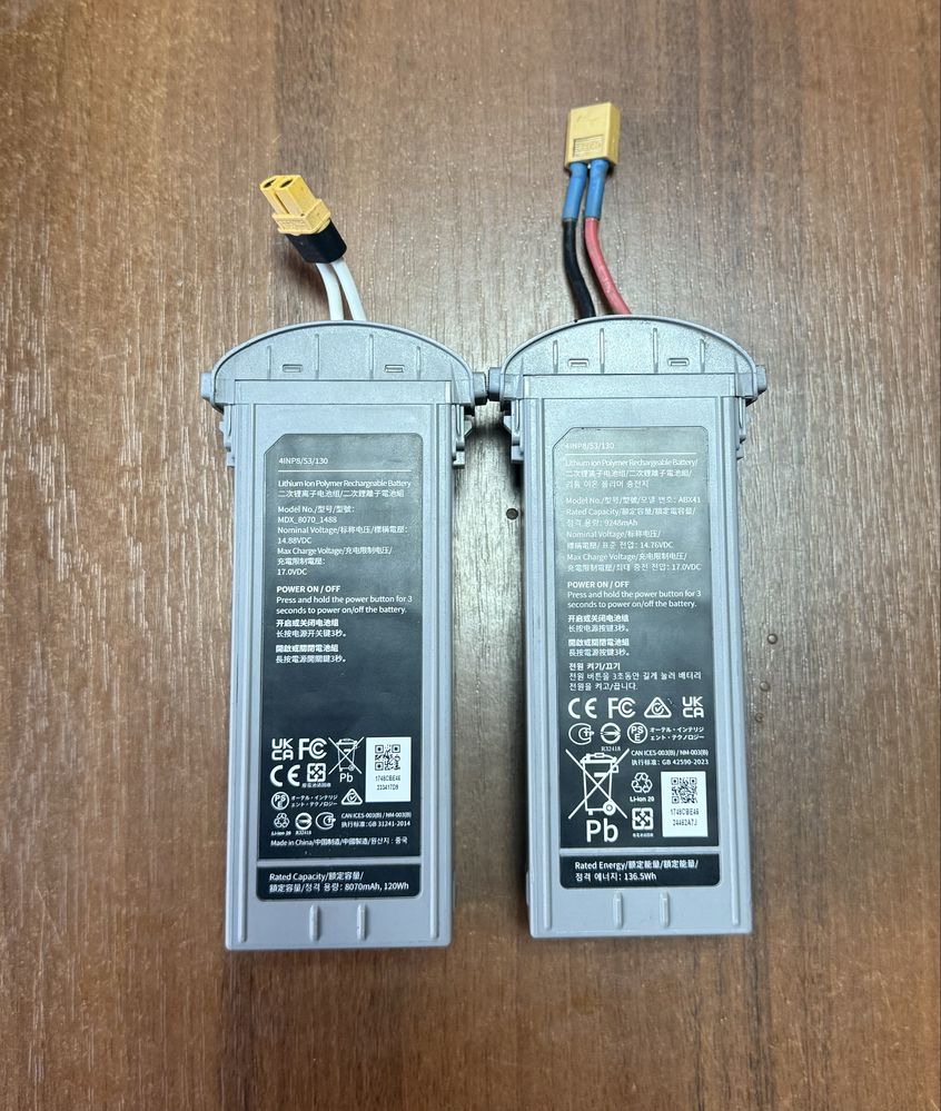 Акаумятори спарка на  Autel 4