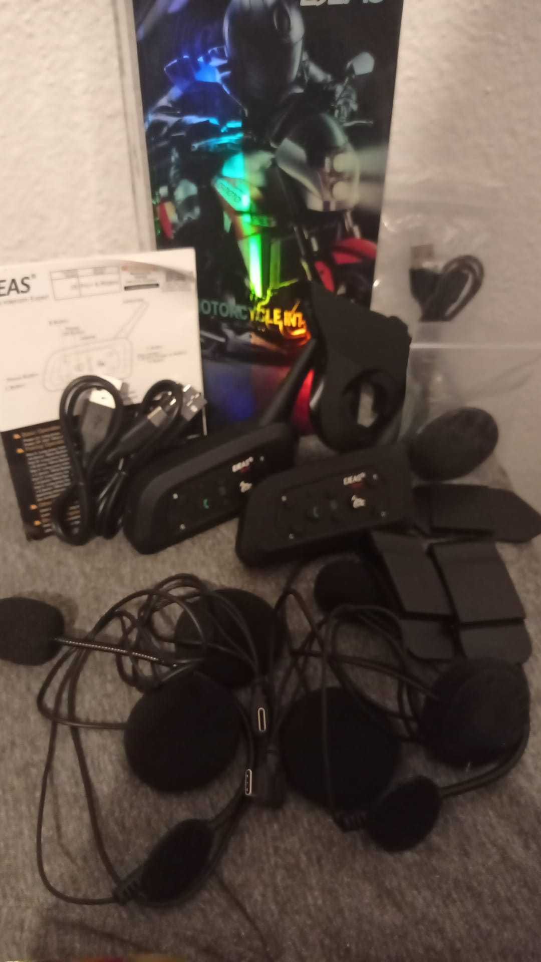 Intercomunicador Moto - EJEAS V6 Pro (2 Pcs) - Novo!!