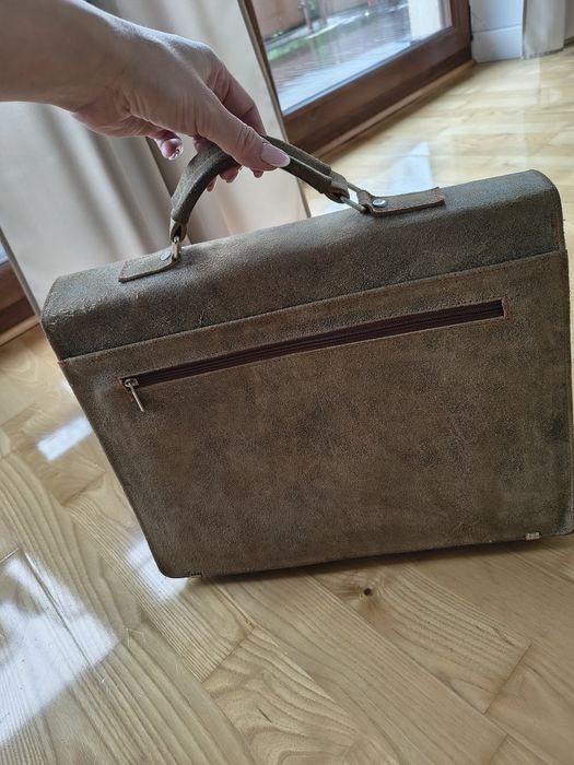 Teczka aktówka skórzana męska