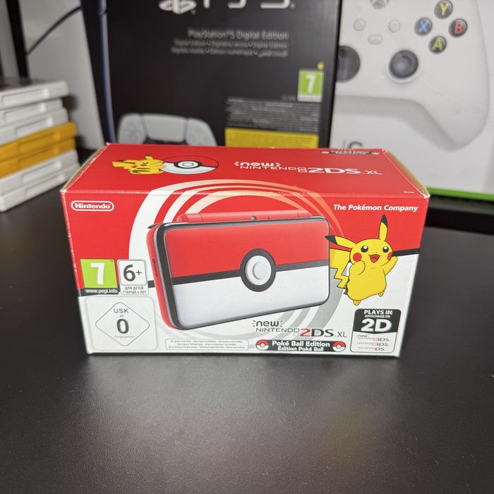 New Nintendo 2DS XL Pokeball Edition + Akcesoria