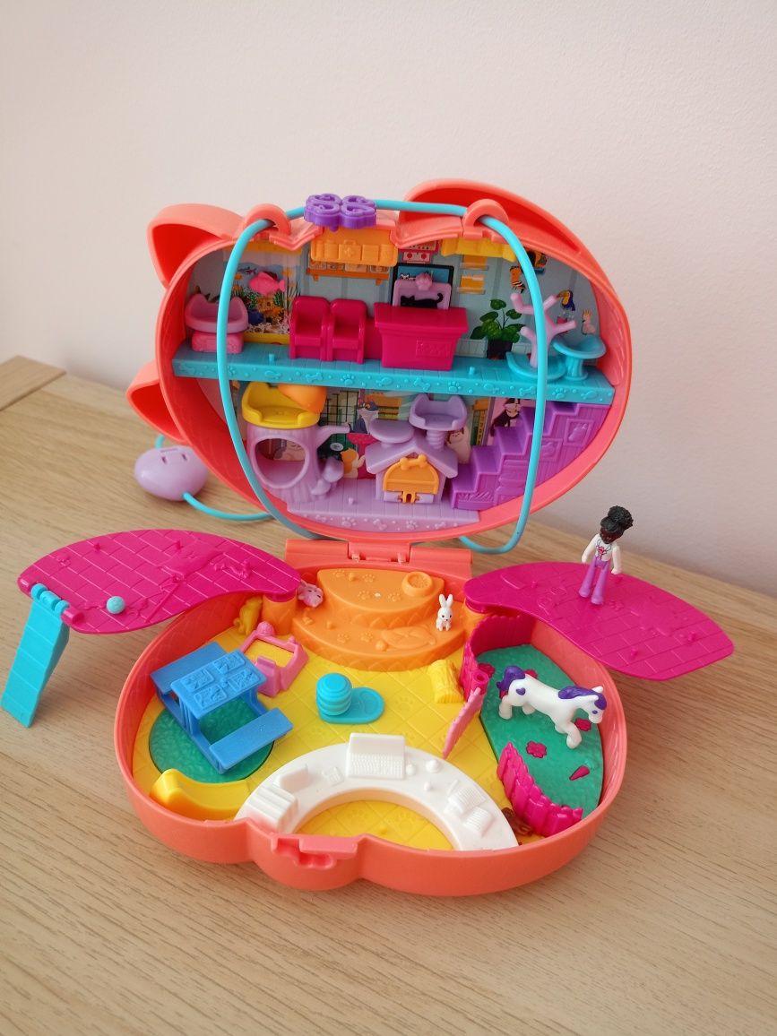 Duży zestaw Polly Pocket