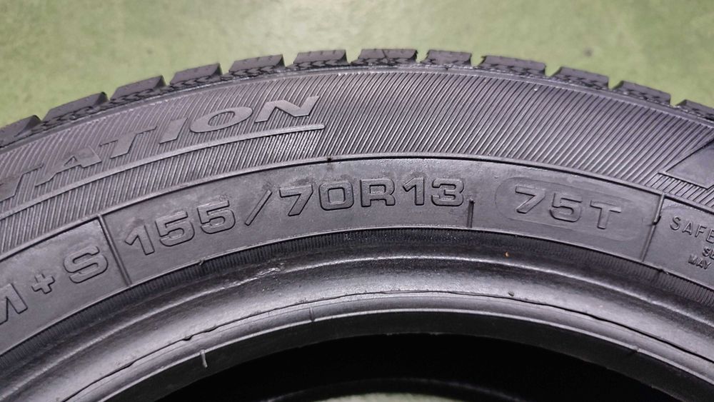 Para 155 70 R13 75T Dębica Frigo 2 bieżnik 2x7,4mm