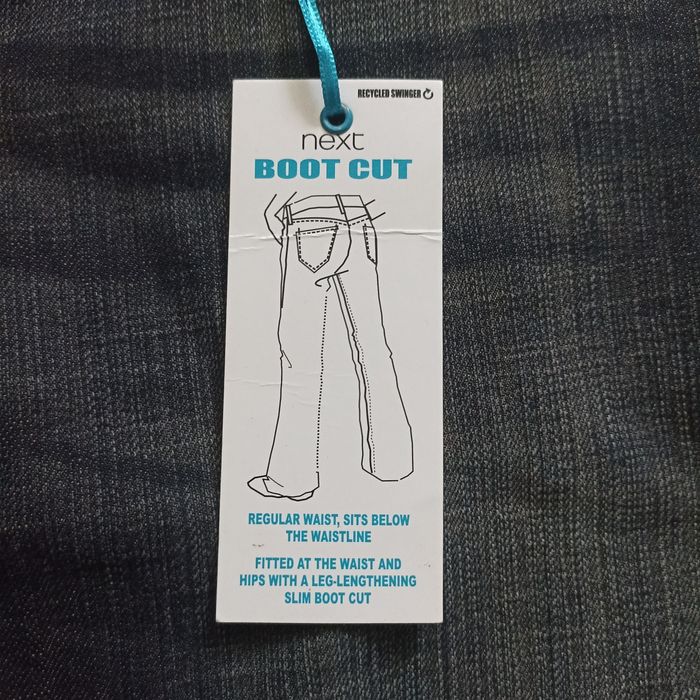 Джинсы Next, с трикотажными вставками на поясе