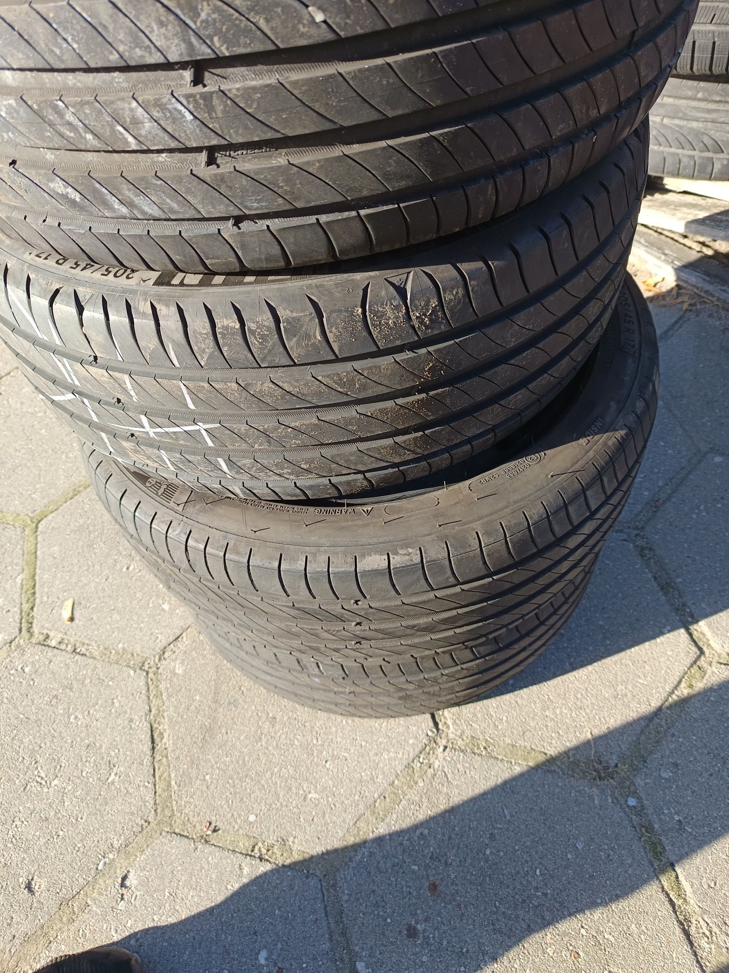 Opony 205/45 R17 Michelin super