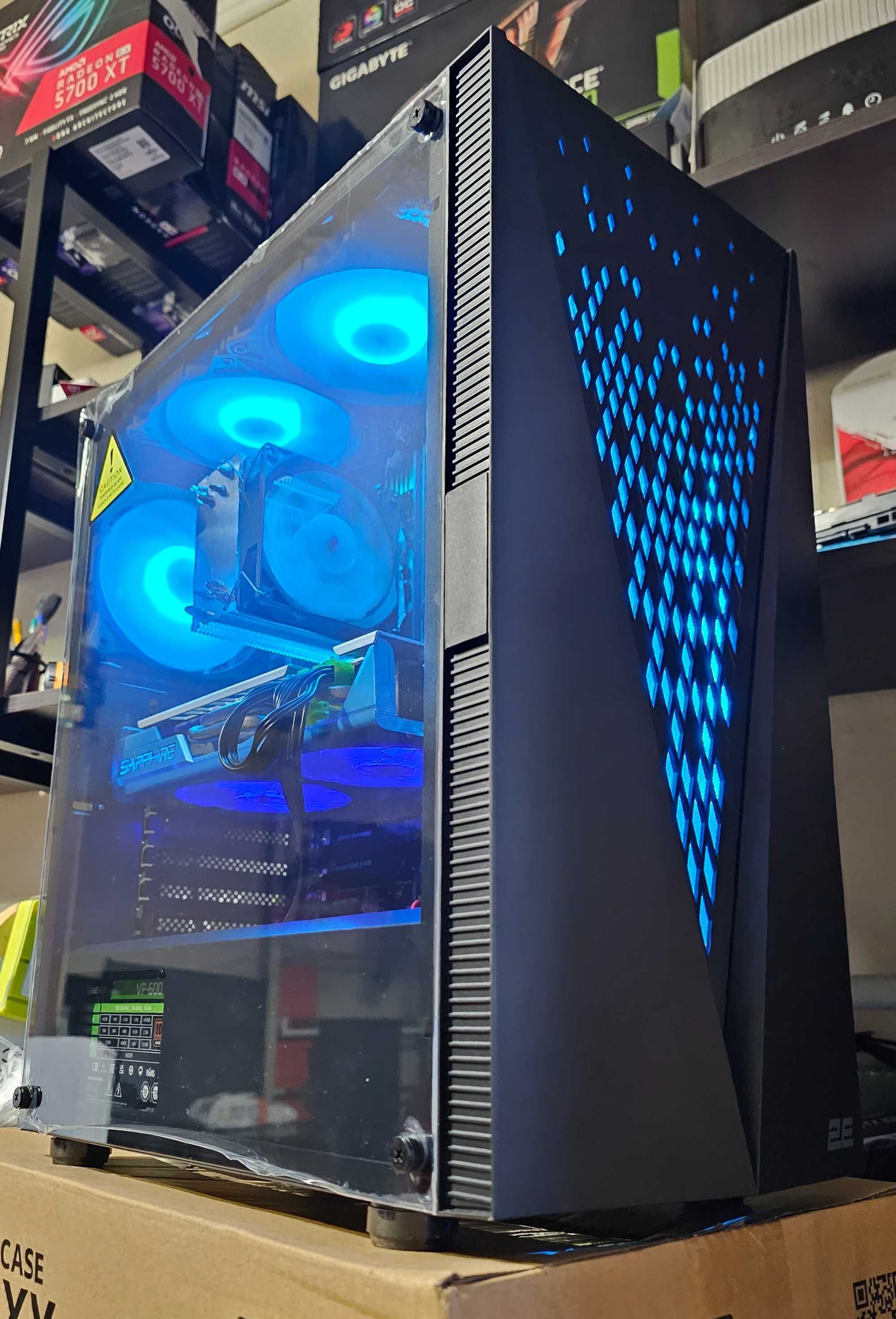 Ігровий комп'ютер Intel Core I7 4.0 GHZ, RX 580 8GB, 16GB, SSD 240+1TB