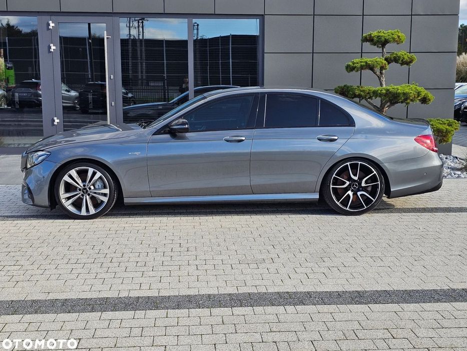 Mercedes-Benz Klasa E E43 AMG Salon Polska Pierwszy Właściciel Uszkodzony FV 23%