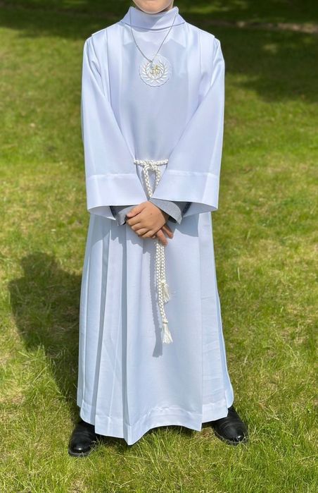 Alba komunijna dla chłopca dziewczynki uniwarsalna rozmiar 146