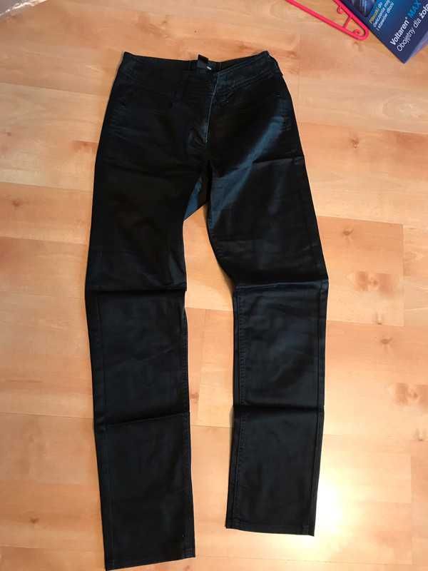 Spodnie czarne eleganckie h&m xs rurki