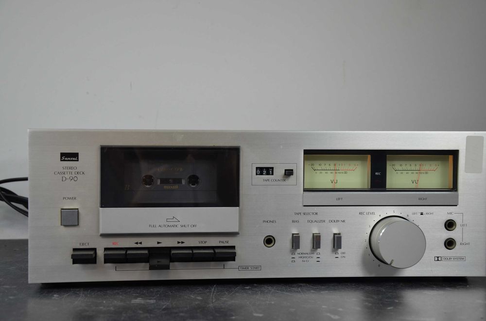 DECK SANSUI Magnetofon D-90 SUPER Okazja wychyły