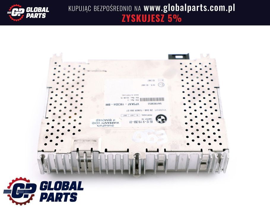 BMW E60 E61 E63 E81 E87 E90 Moduł Sterownik DAB