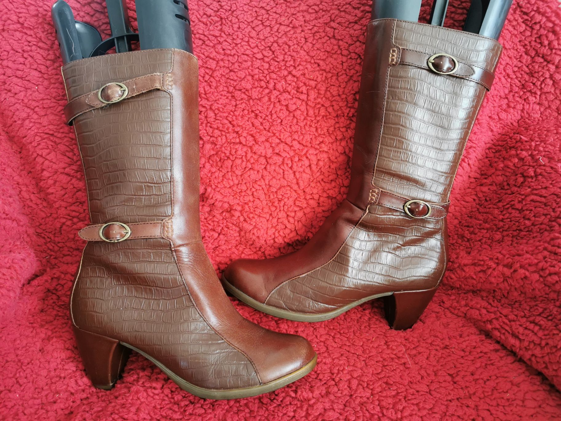 Dr. Martens Carla botki kozaki  na obcasie 38