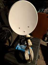 Przenośny 'talerz' anteny satelitarnej