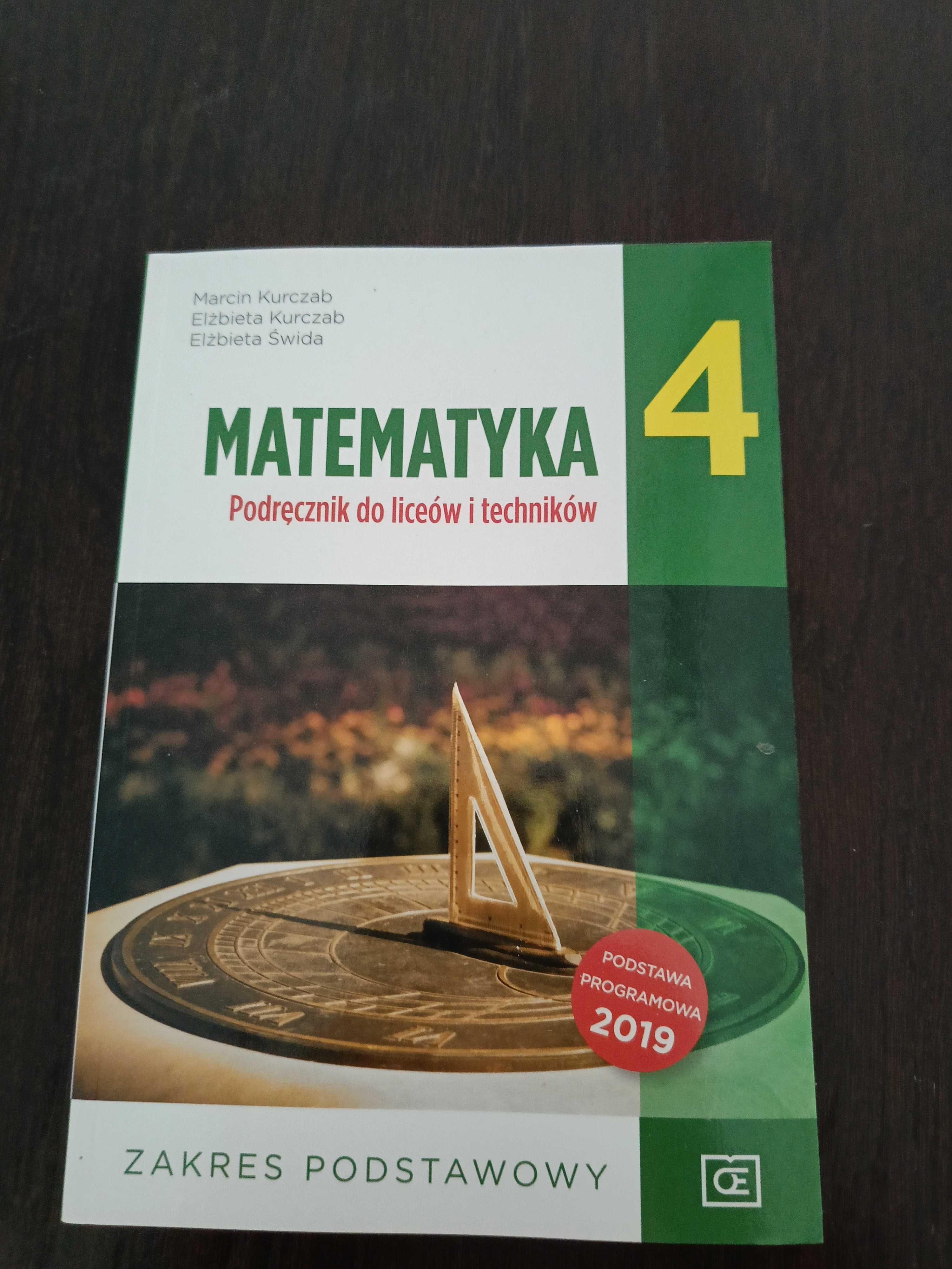 Matematyka klasa 4 liceum technikum