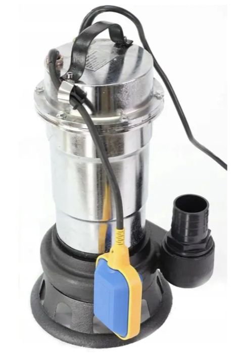 Нержавійка насос 2.5 kw + пожежний шланг. Насос фекальний дренажний