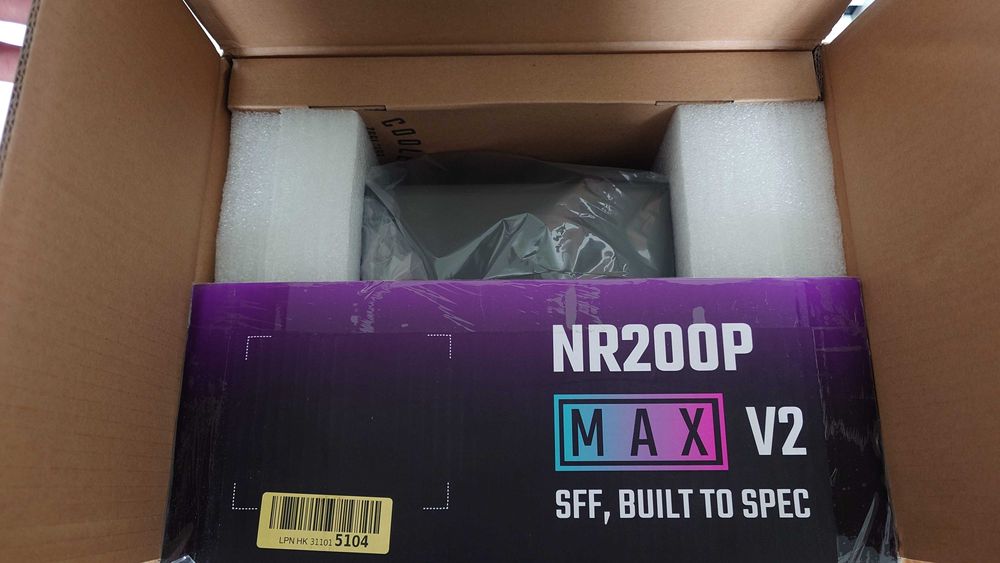 Obudowa Cooler Master NR200P MAX V2 Mini Tower Mini-ITX Szary