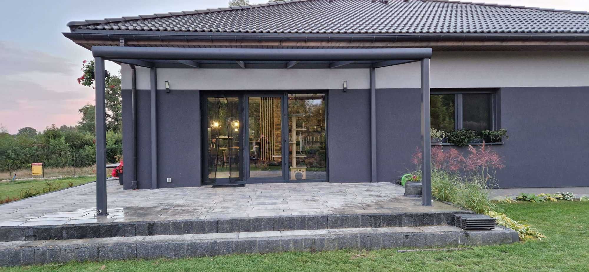 Pergola Ogrodowa Tarasowa Wiata ALTANA Aluminiowa Zadaszenie Tarasu