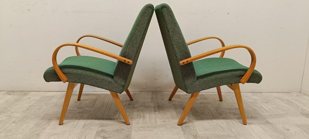 fotele fotel art deco vintage lata 60-te design