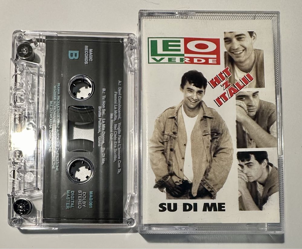 Leo Verde - Su Di Me , kaseta audio , electronic music, italo dance