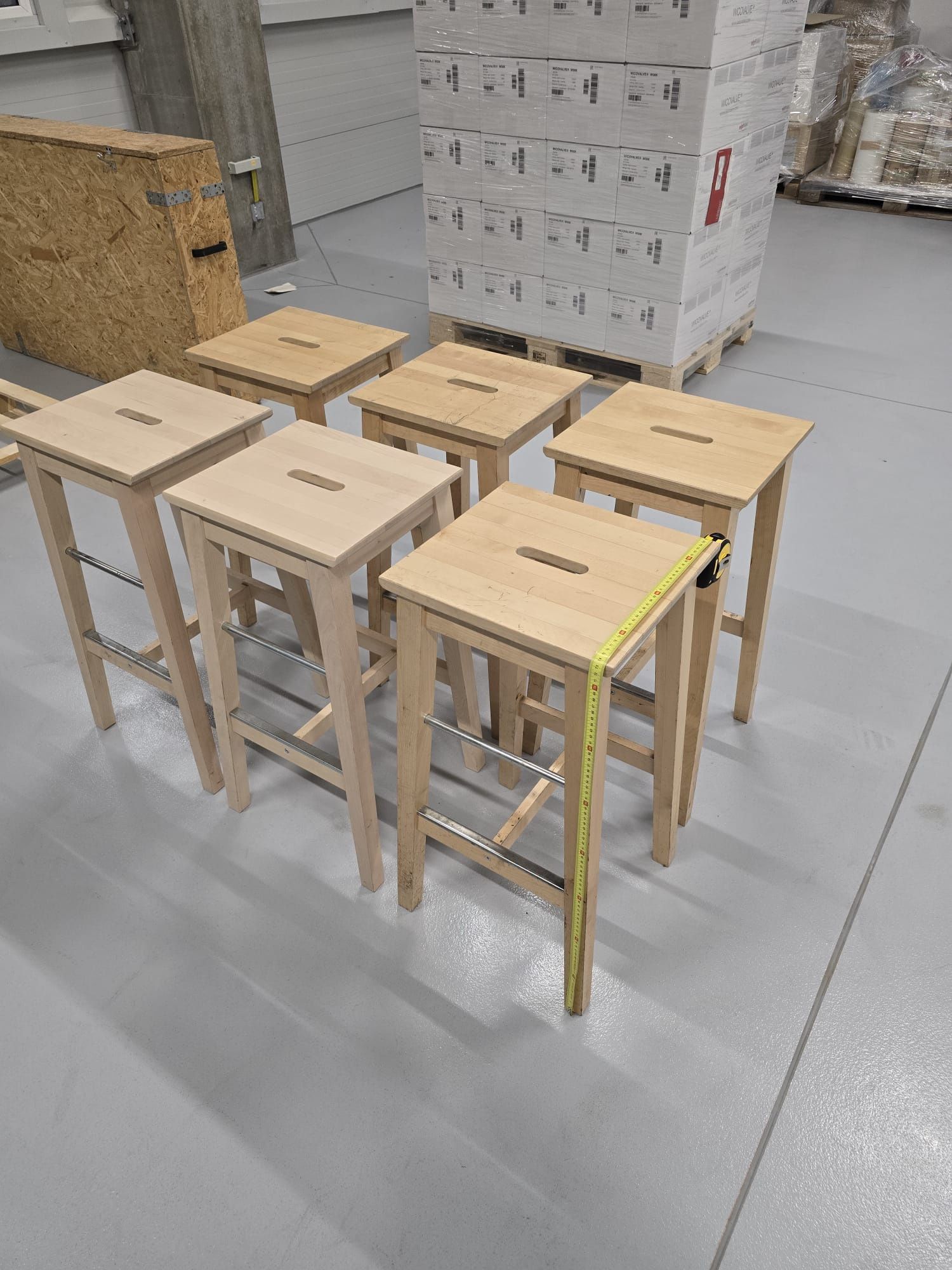 Stołek barowy IKEA NILSOLLE 6 szt.