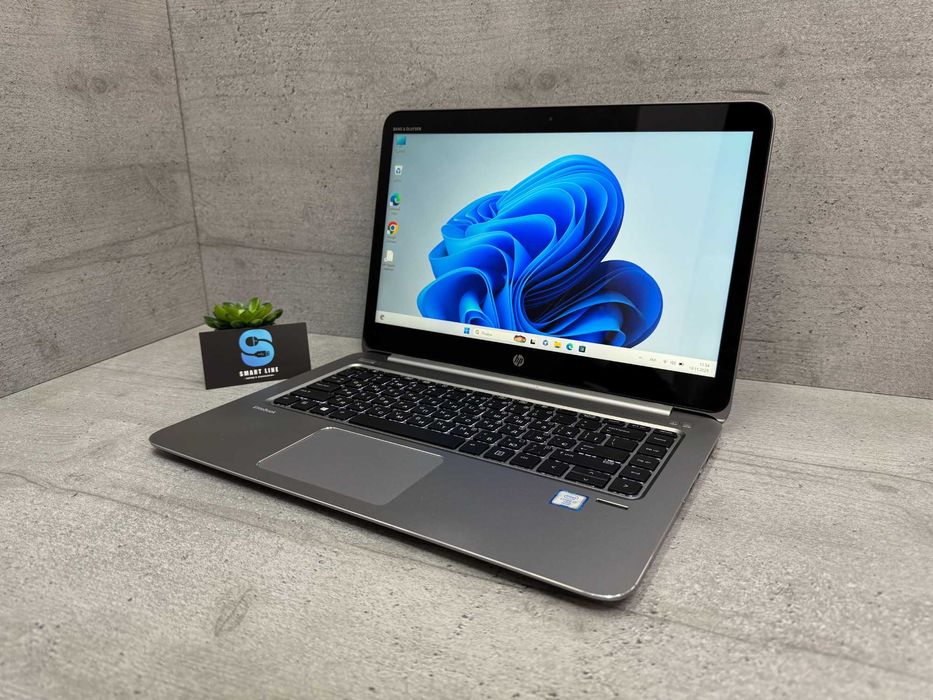 Стильний ноутбук Hp Folio 1040 G3/i7-6600u/14" 2k/256gb ssd/16gb ddr4