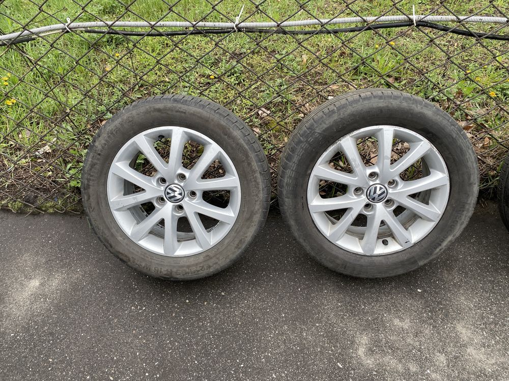 Диски R16 Vag з шинами R16 215/55 r16  Volkswagen audi skoda seat