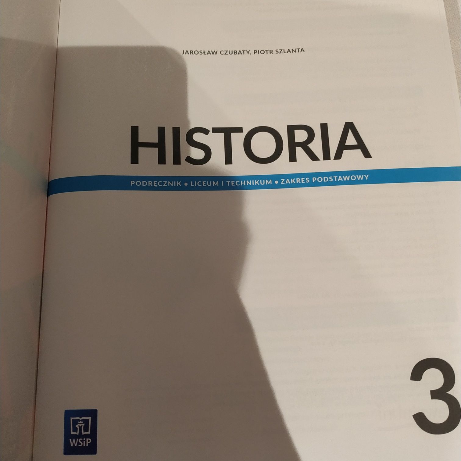 Podręcznik Historia 3 klasa WSiP