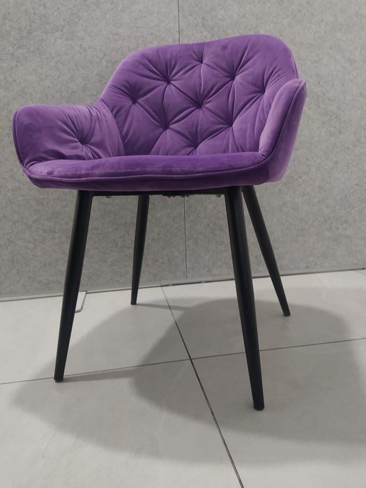 Krzesło welurowe