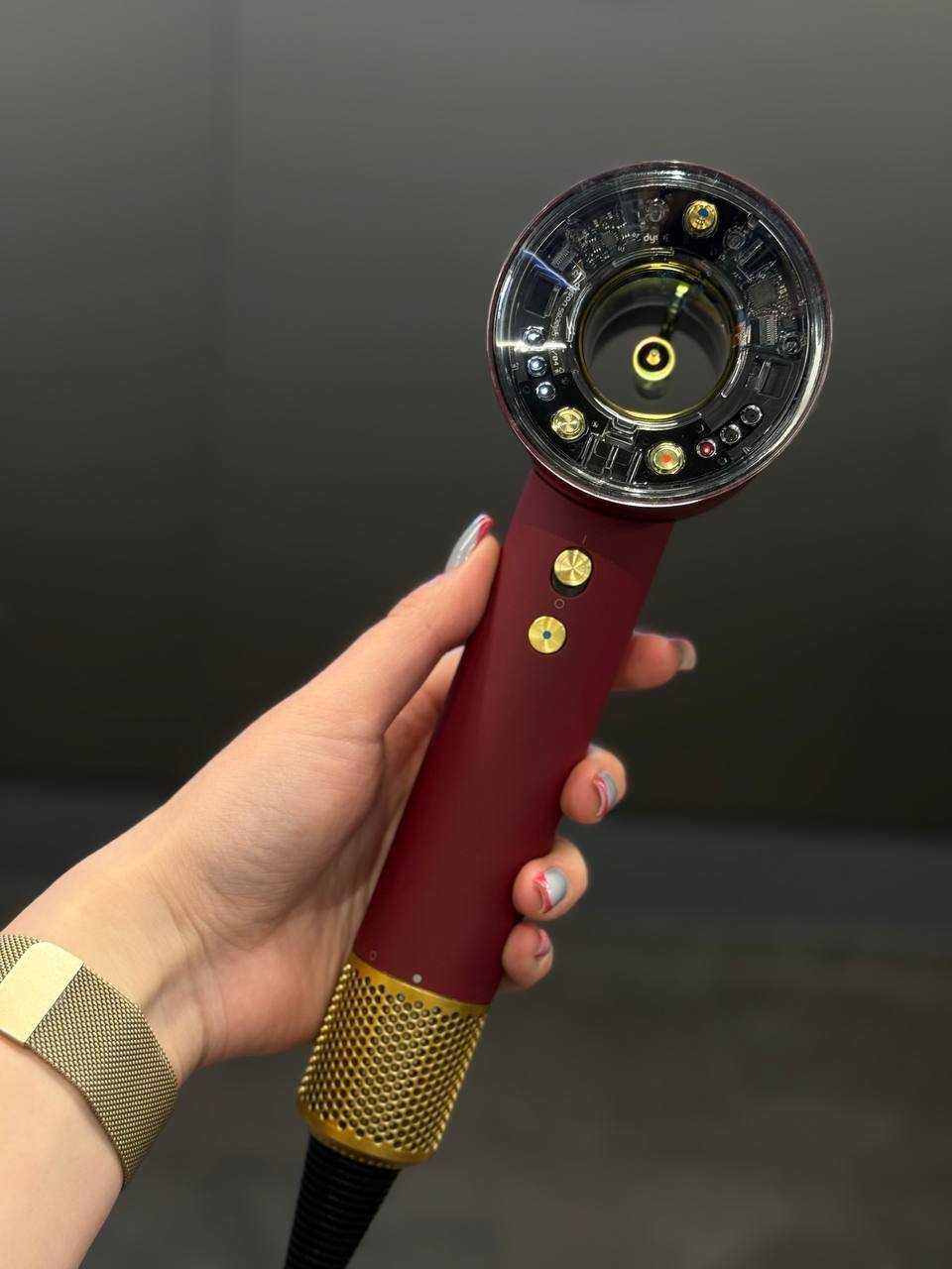 Фен для волосся Dyson Supersonic HD16 Nural (Velvet Red/Gold)