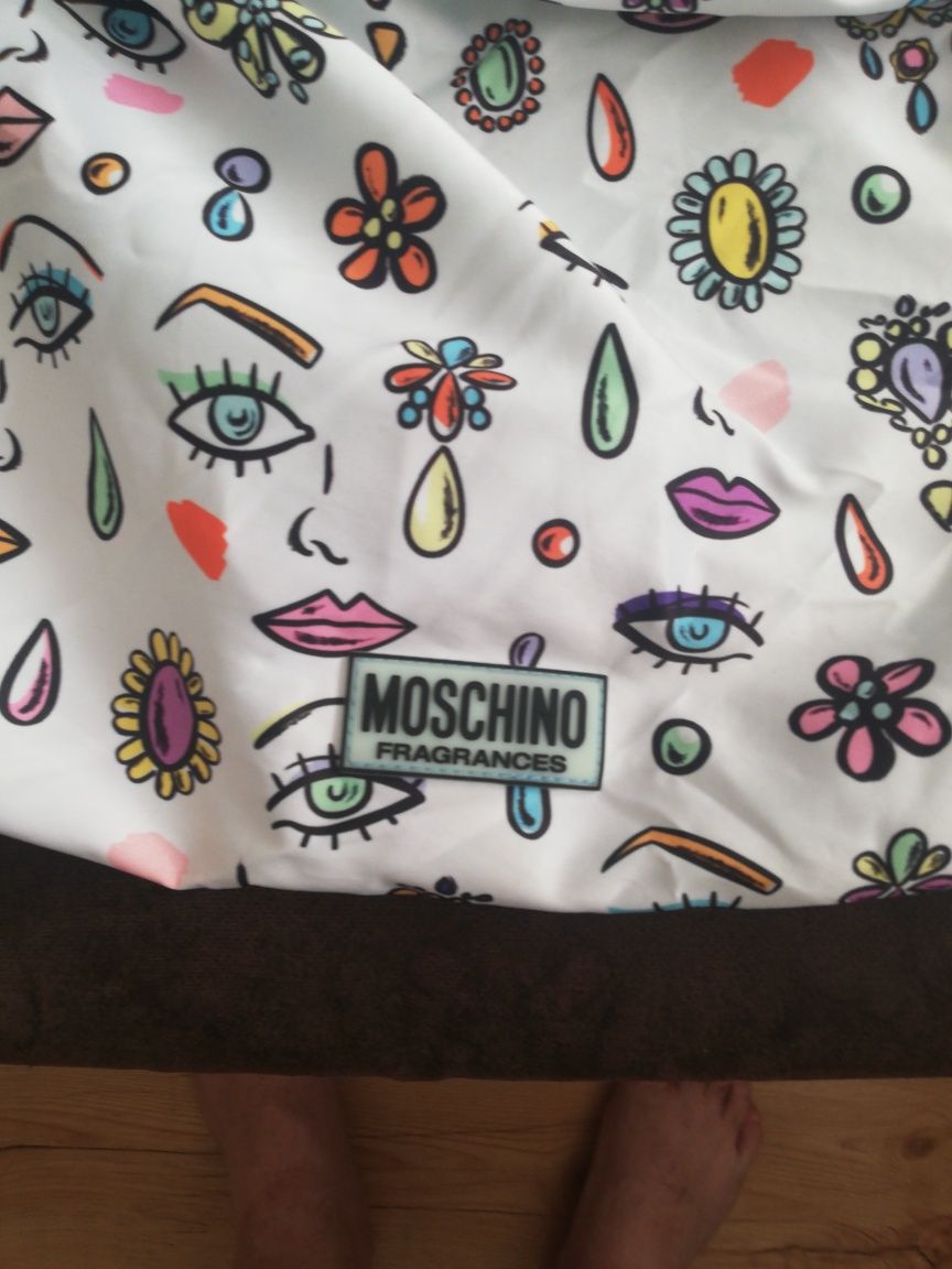 Torebka materiałowa Moschino