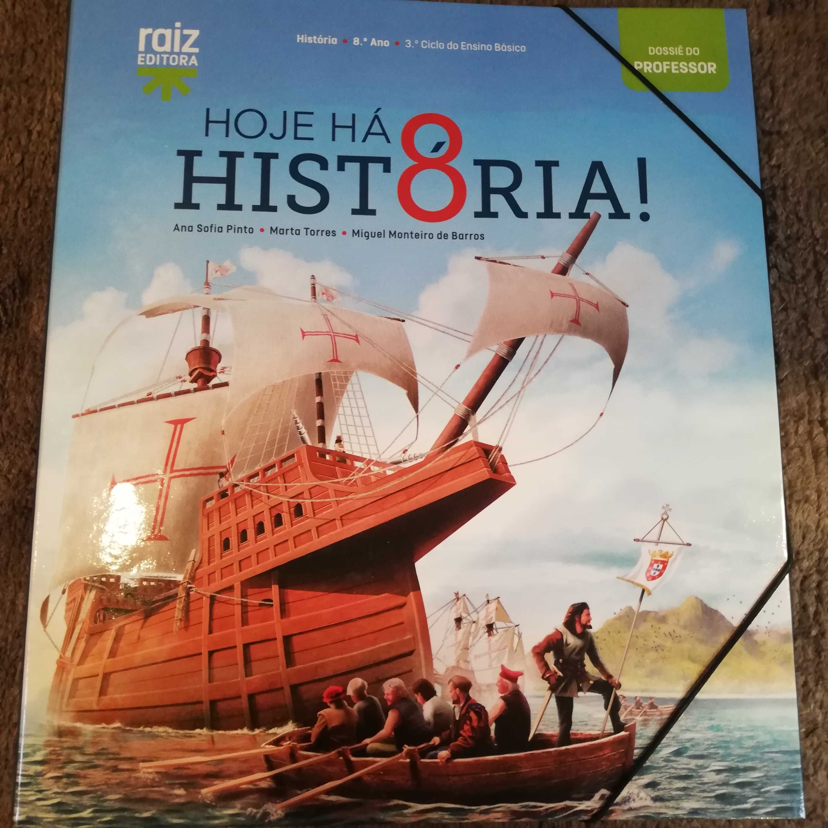 Manual escolar "Hoje há História 8"