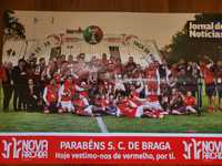 Póster SC Braga campeão Taça de Portugal