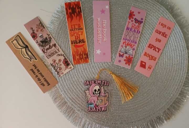 Inspirujace Zakladki do ksiazek zestaw