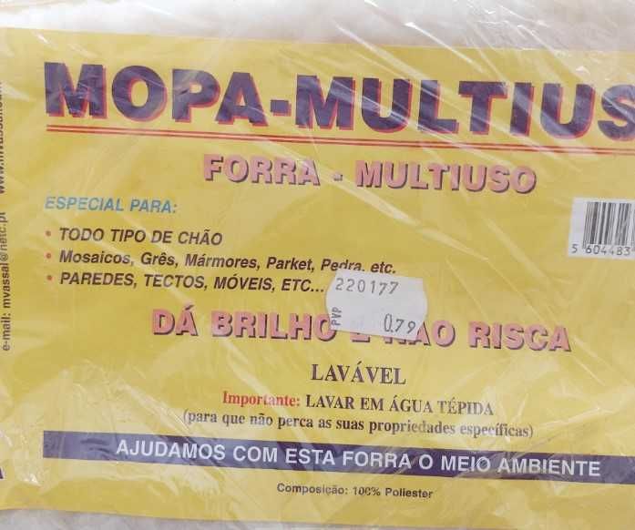 Forra para mopa multiusos Novo com fecho