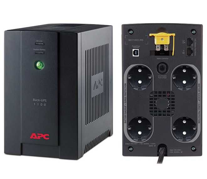 Джерело безперебійного живлення APC Back-UPS 1100VA (BX1100CI-RS)