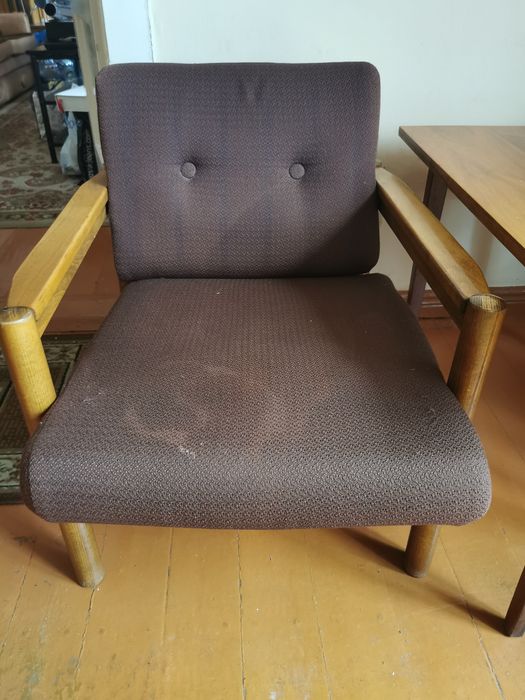 Zestaw dwóch foteli Radomsko PRL