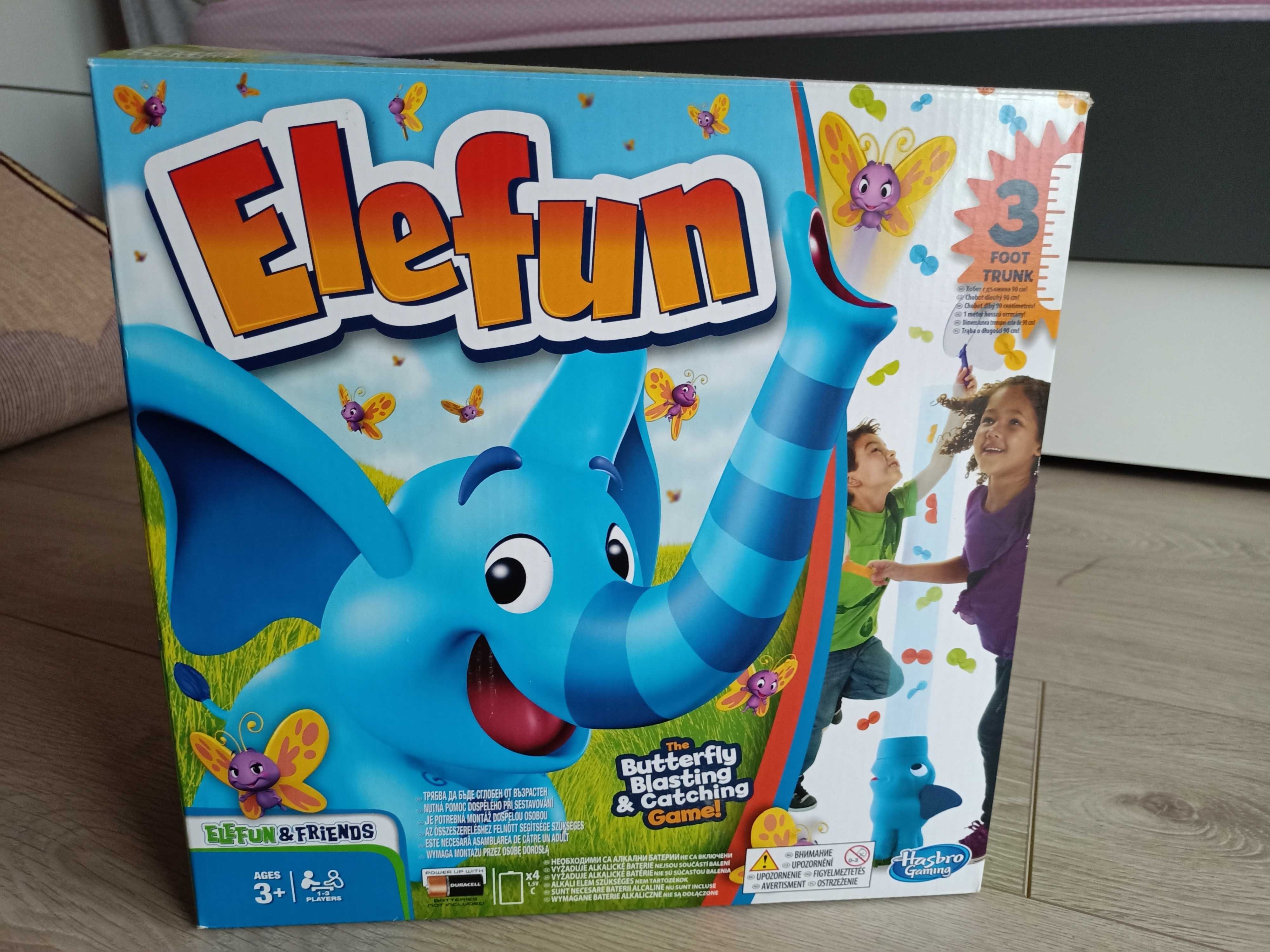 Zabawka Elefun firmy Hasbro - łapanie motylków w siatki.