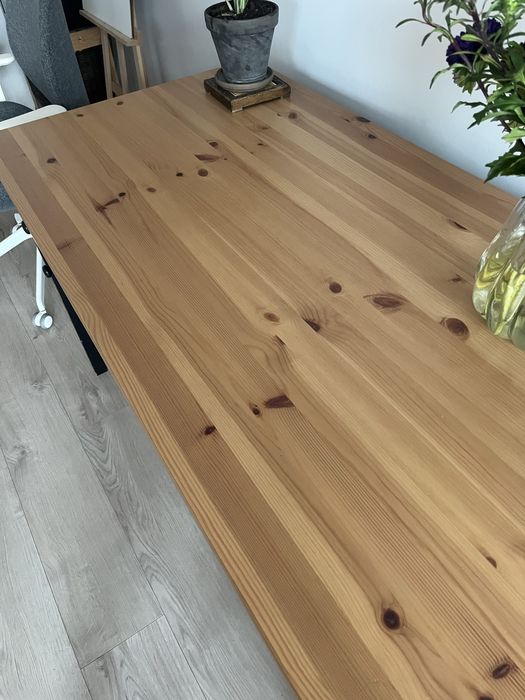 Biurko drewniane ARKELSTORP Ikea 140*70
