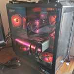 Pack computador gaming - PC + ecra + teclado +2 ratos + headphones