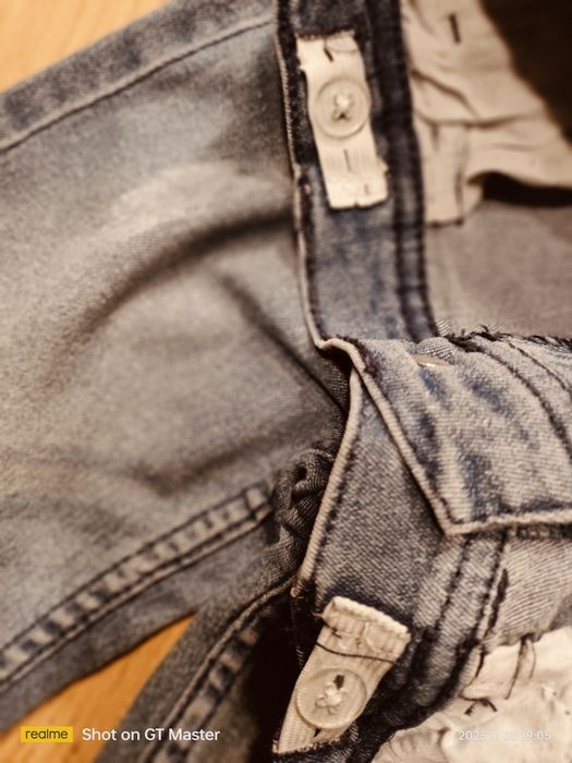 Dżinsy Jeansy Spodnie 128 chłopięce joggery