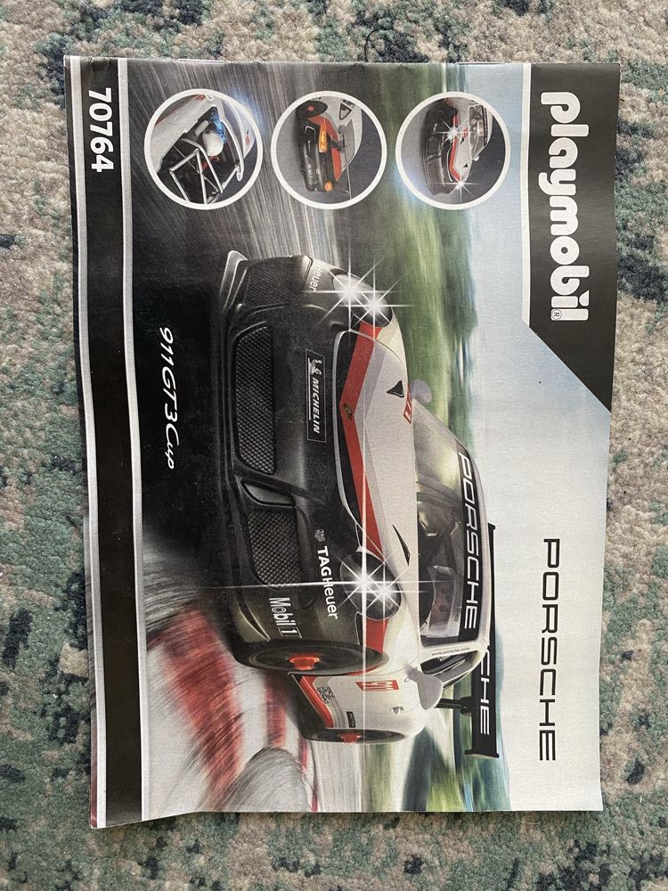Playmobil Porsche 911 GT3 70764 auto nowe bez kartonu swiecace swiatla