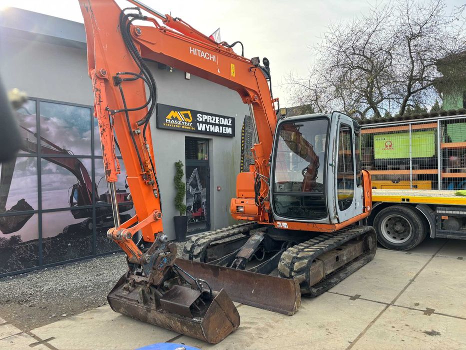 Minikoparka Hitachi EX60-5 waga 6960kg.Skarpowa uchylna.UMOWA
