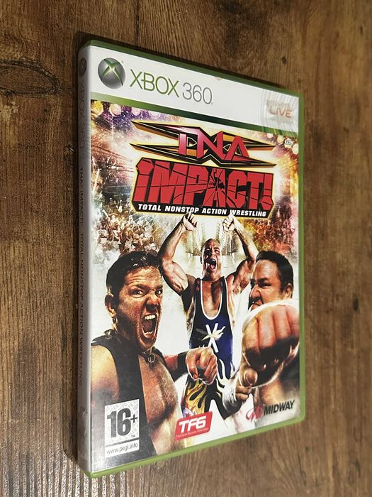 Gra XBOX 360 TNA Impact + Bonus Plakat | U mnie Wrestling, SvR, WWE