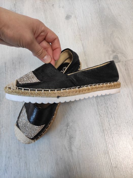 Еспадрільї мокасини балетки 36