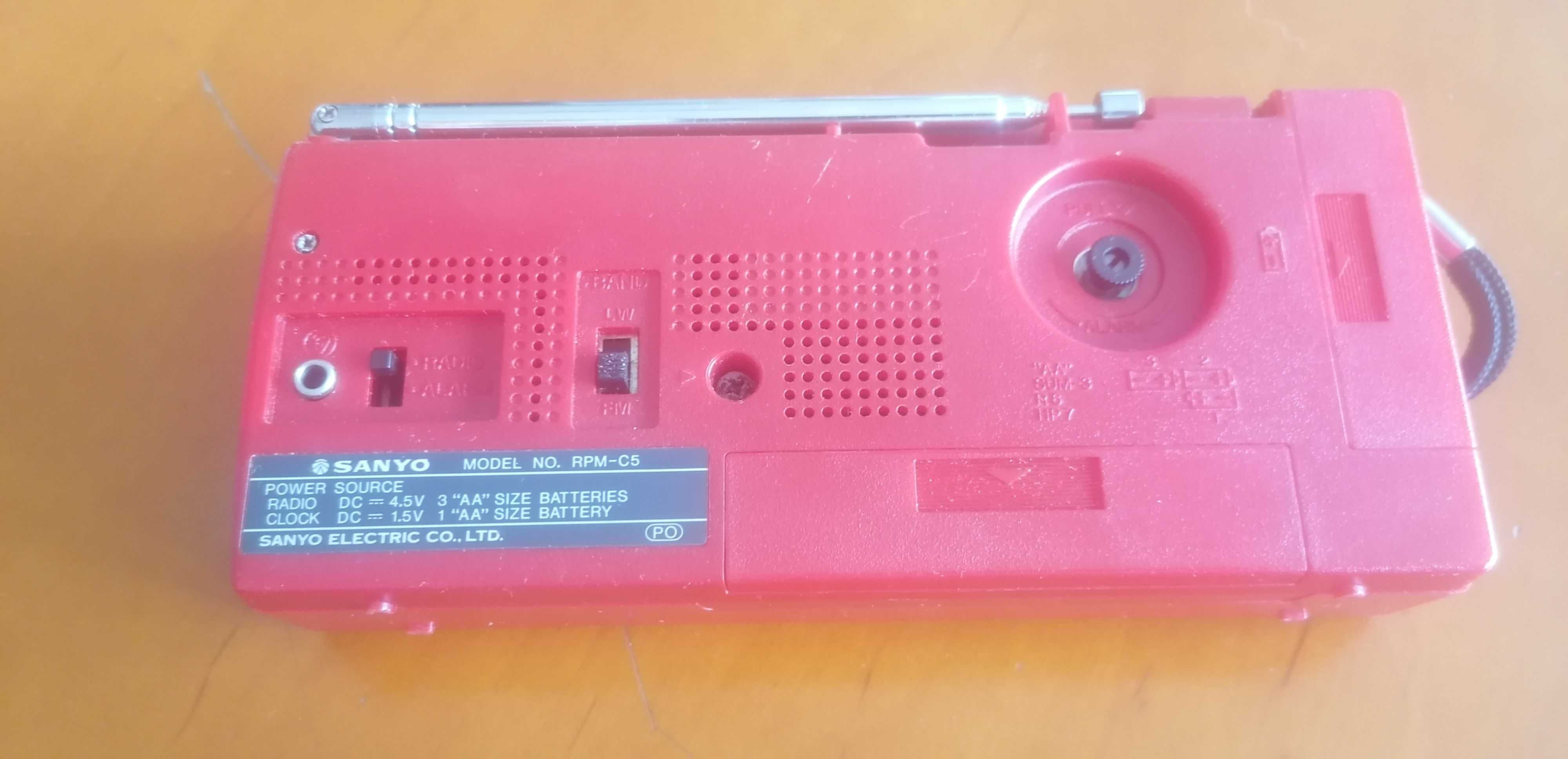 Kieszonkowy radioodtwarzacz Sanyo