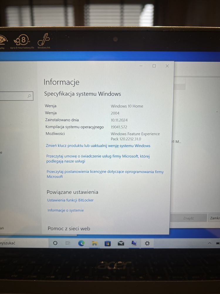 Komputer Acer Spin 1 N17H2