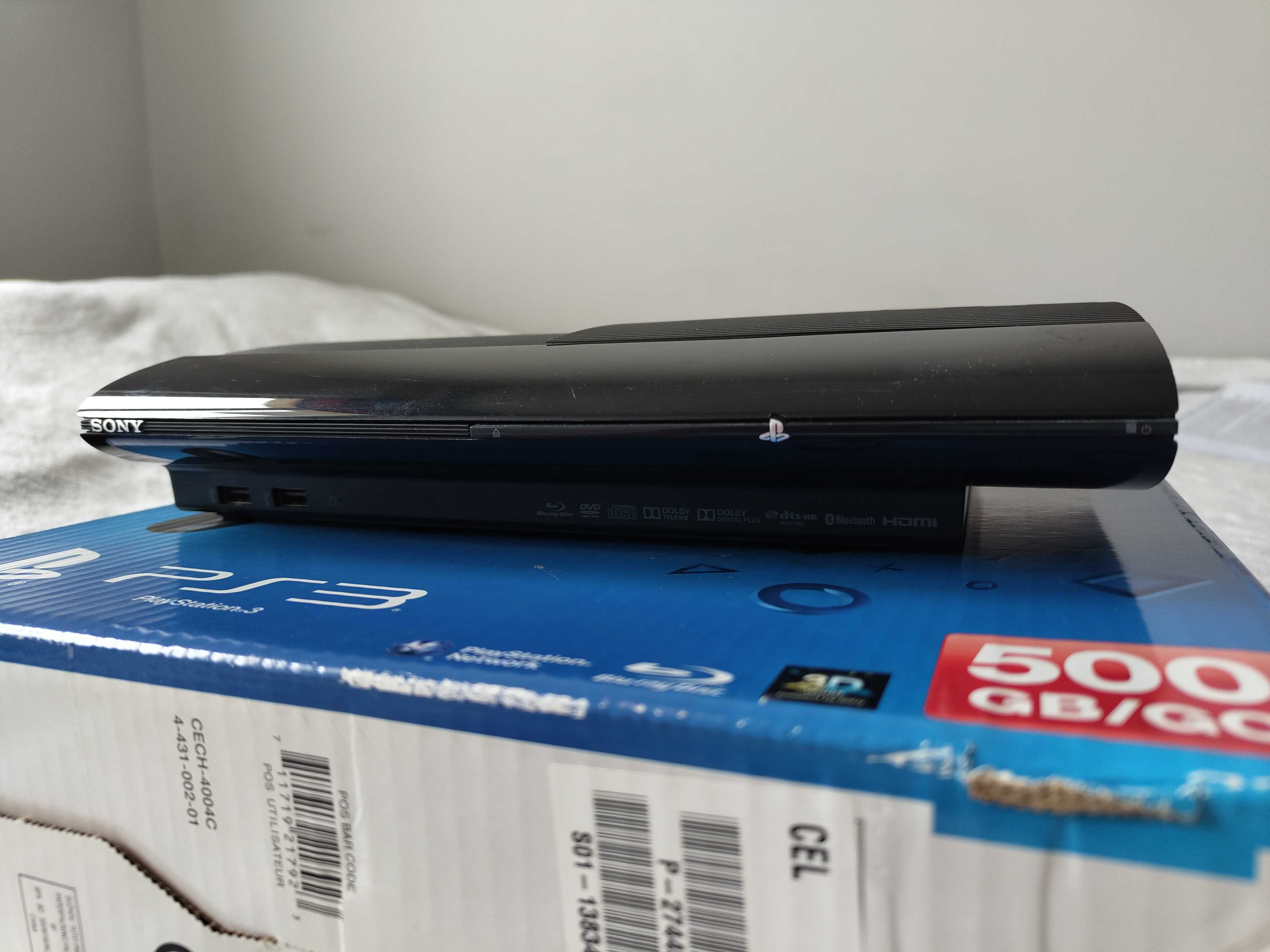 PS3 Super SLIM! 500GB HEN 3.2.2 + działający market PKGi