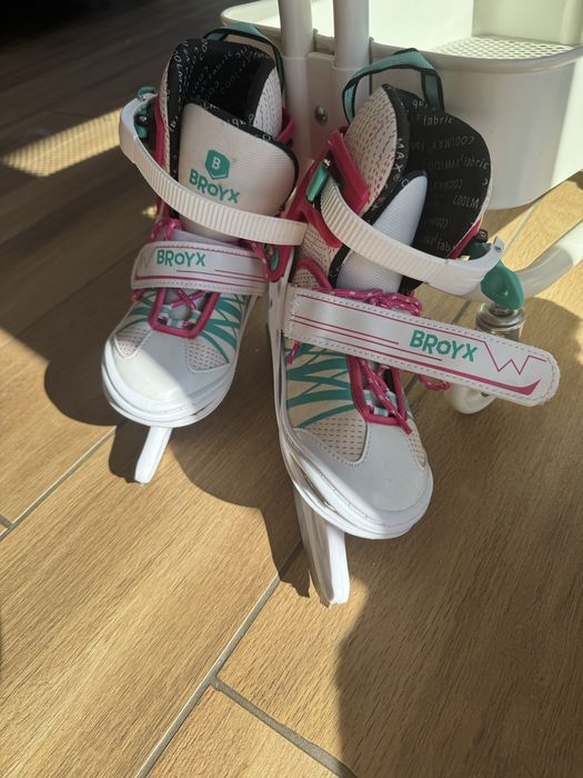 Łyżwy z regulacją rozmiaru 34-37